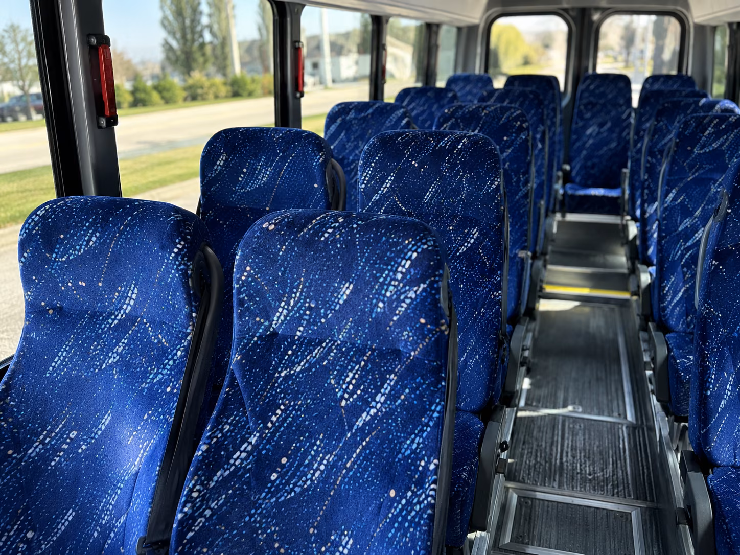 dothan 18 passenger minibus inside
