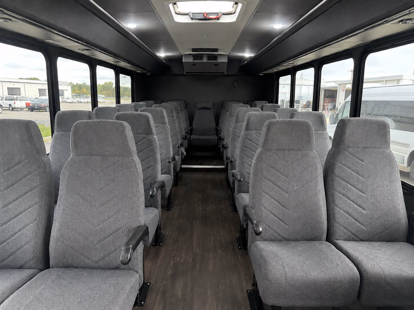 dothan 20 passenger minibus inside