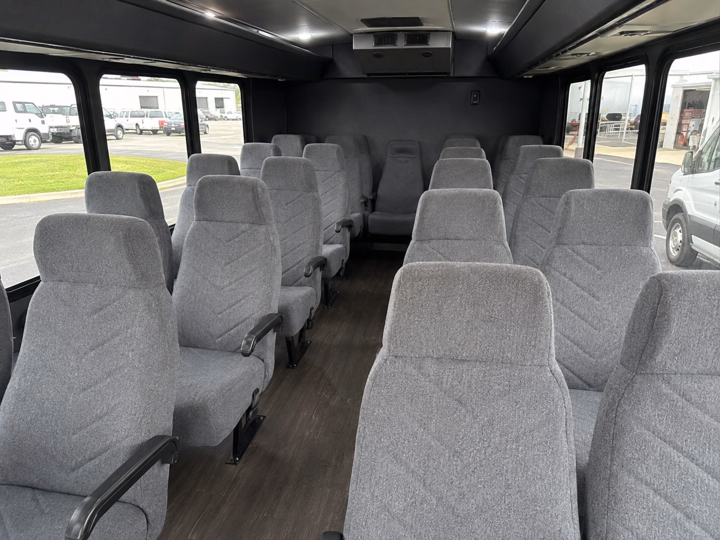 dothan 20 passenger minibus interior