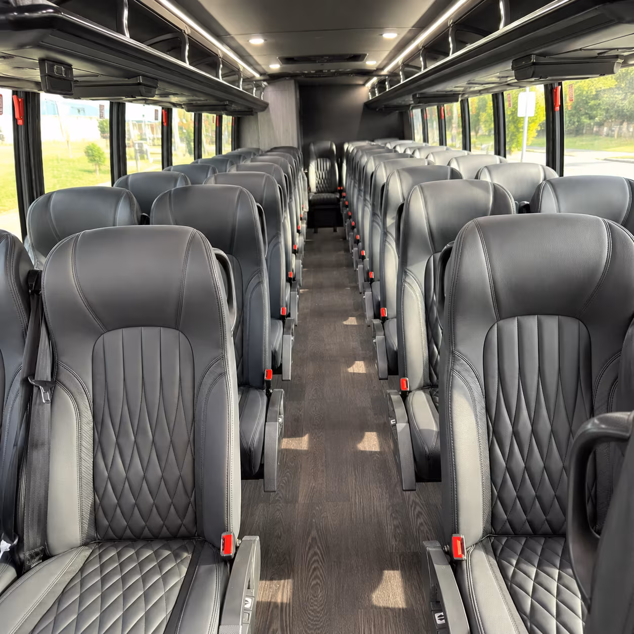 dothan 25 passenger minibus inside