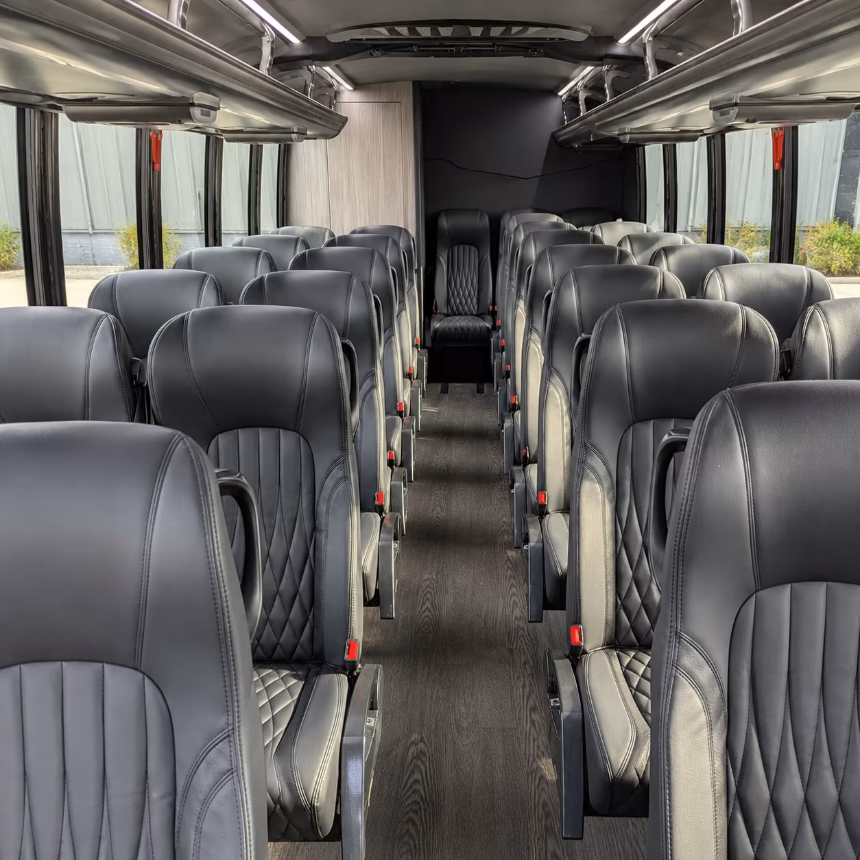 dothan 25 passenger minibus interior