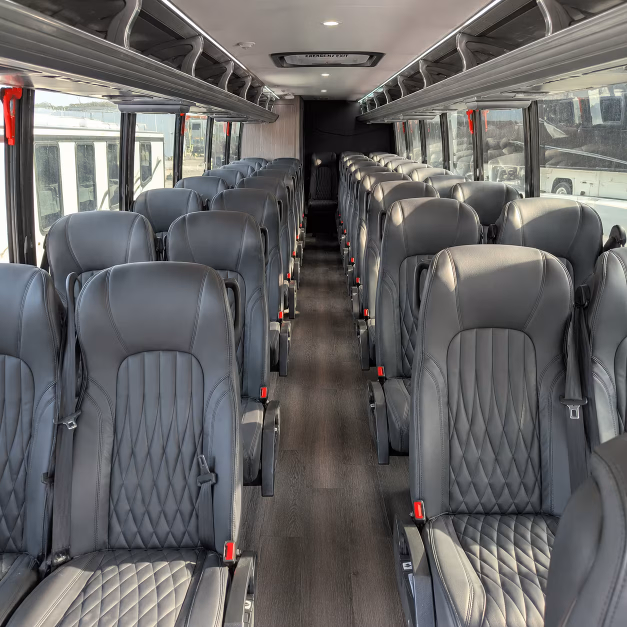 dothan 28 passenger minibus interior