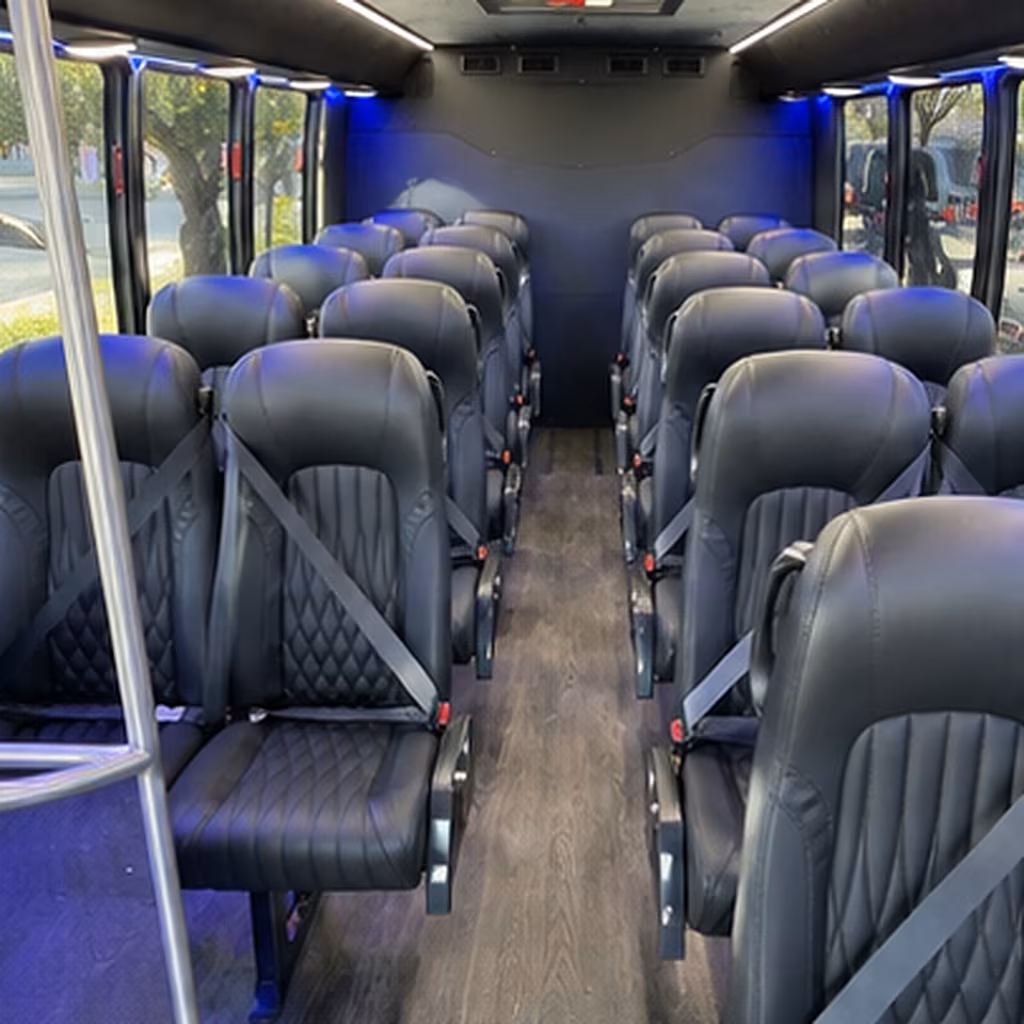 dothan 30 passenger minibus inside