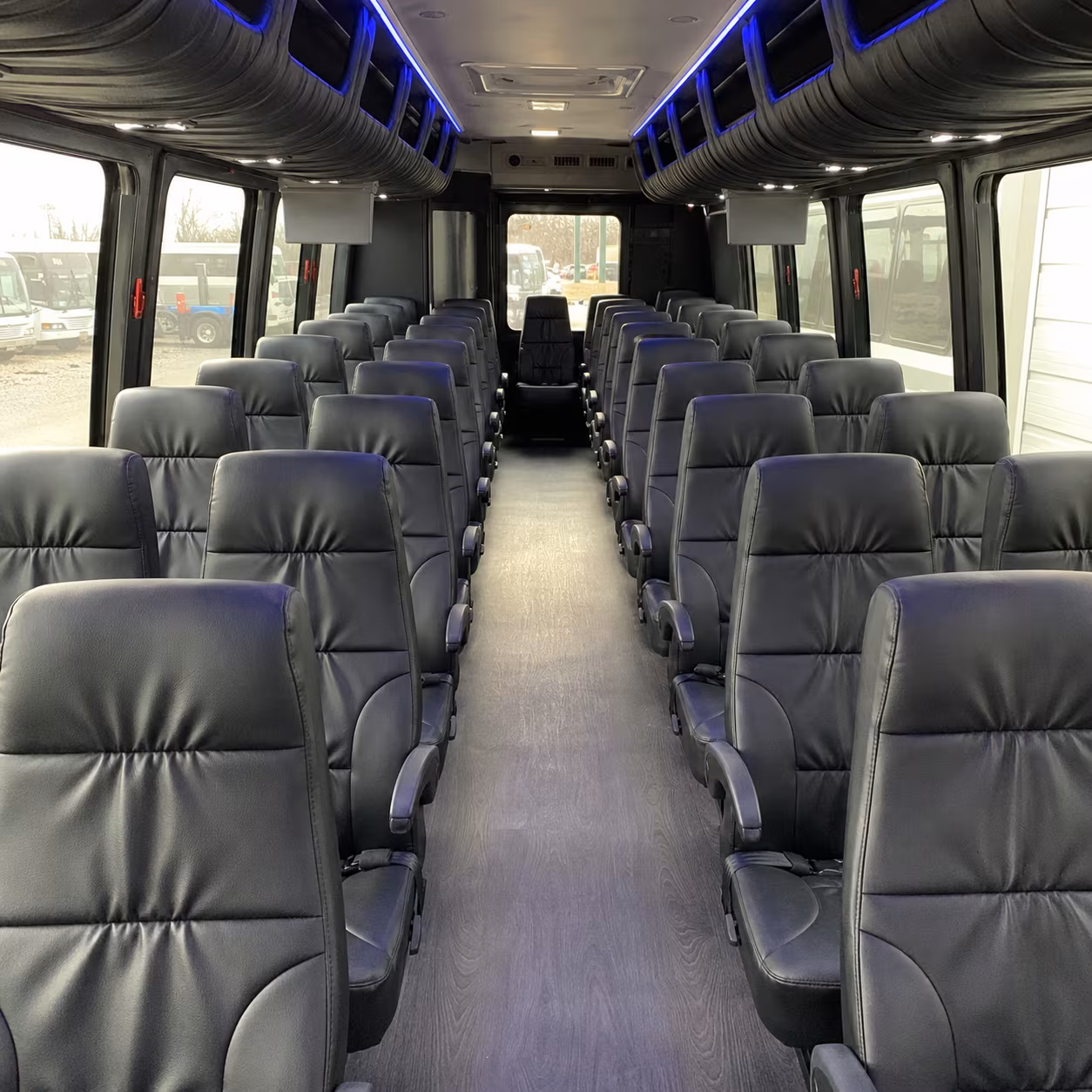 dothan 30 passenger minibus interior