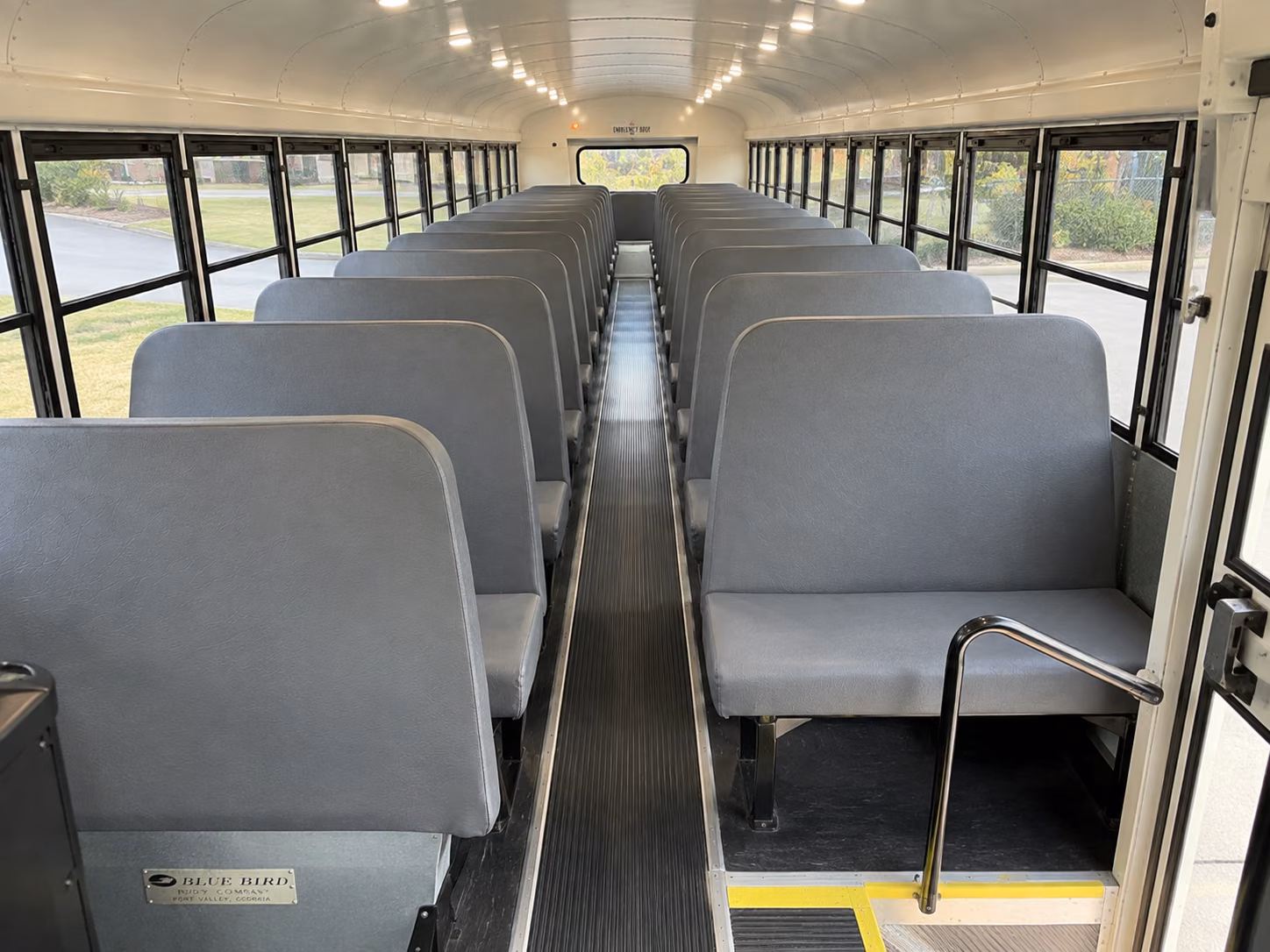 dothan school bus interior